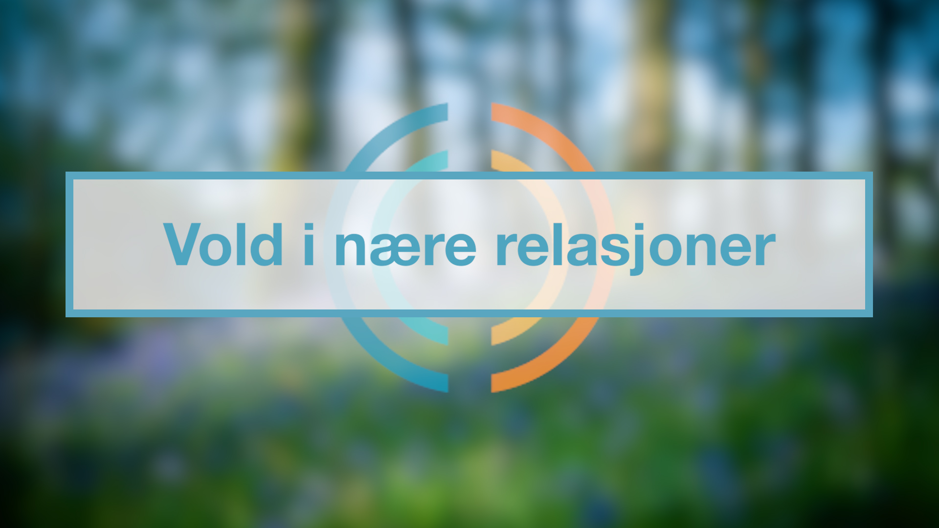 Vold I N re Relasjoner 14 September 2022 WN Event